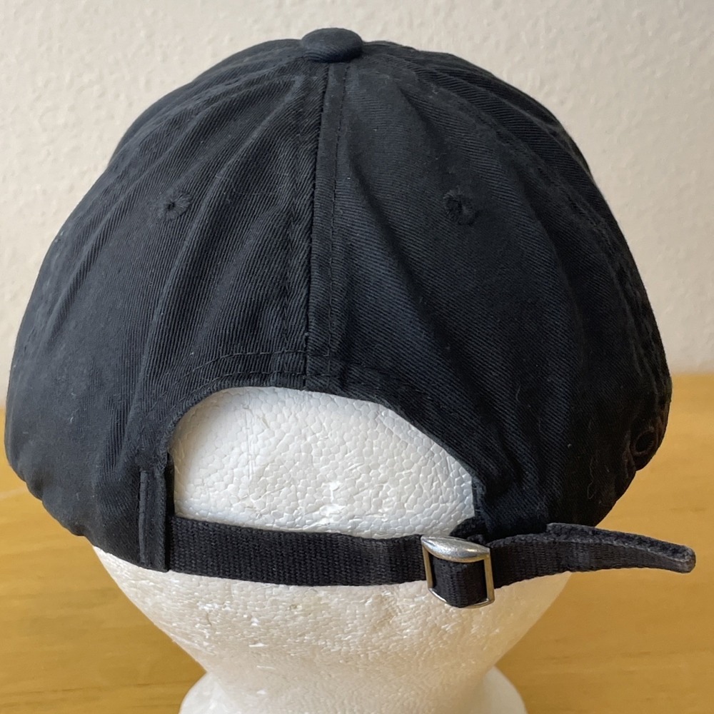 Acne Studios Hat Mens One Size Black Logo Baseball Cap Adjustable Back Outdoor - Picture 6 of 16